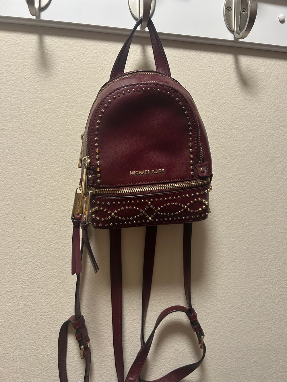 Michael Kors Studded Mini Backpack